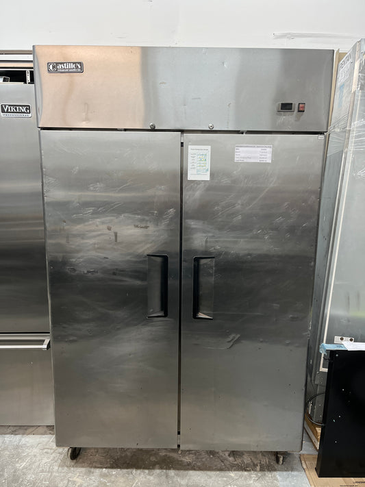 52 Inch Atosa Commercial Freezer MBF8002 T Series Vertical Cooler,Stainless Steel,2-Door 333003