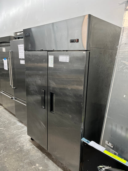 Atosa Commercial Freezer 52 Inch MBF8002 T Series Vertical Cooler,Stainless Steel,Restaurant, 2-Door 333003