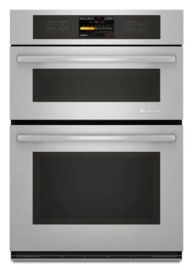JMW3420WS 30 Inch Jenn-Air Microwave Wall Oven Combo / Combination , Dual Fan Convection , Stainless Steel , 369233