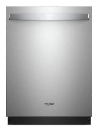 Whirlpool 24 Inch Fingerprint Resistant Stainless Steel Top Control Built-In Tall Tub Dishwasher, NEW 888666