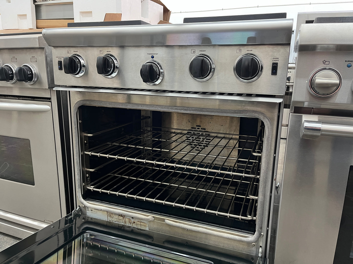 30 Inch American Range Gas ARROB-430 4-Burner,Convection Oven, Stainless Steel 444100
