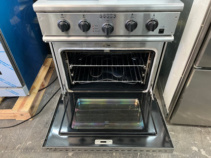 30 Inch GE Monogram Gas Range Dual Fuel, Convection Oven, 4 Open Burners, ZDP30N4YSS Convection Oven, Stainless Steel, 369159