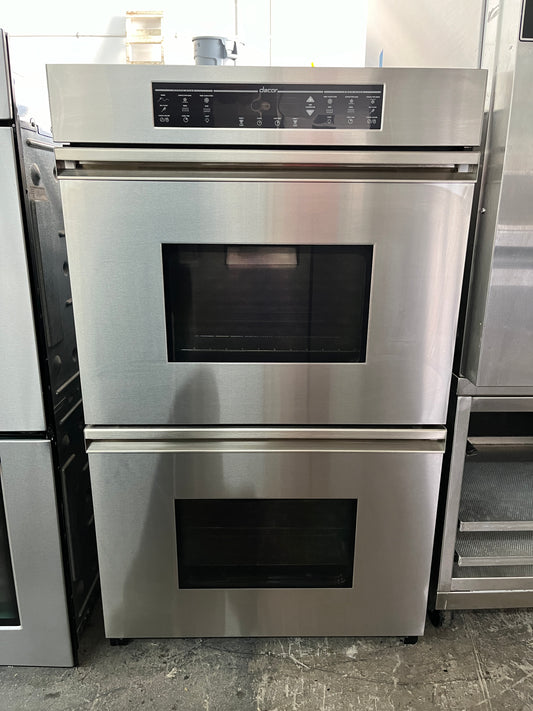 Dacor Millennia  MCD230S 30 Inch Double Electric Wall Oven 3.9 cu. ft. Self Cleaning Convection Ovens, Safety Lockout and Delay Timed Cooking: Stainless Steel , 369386
