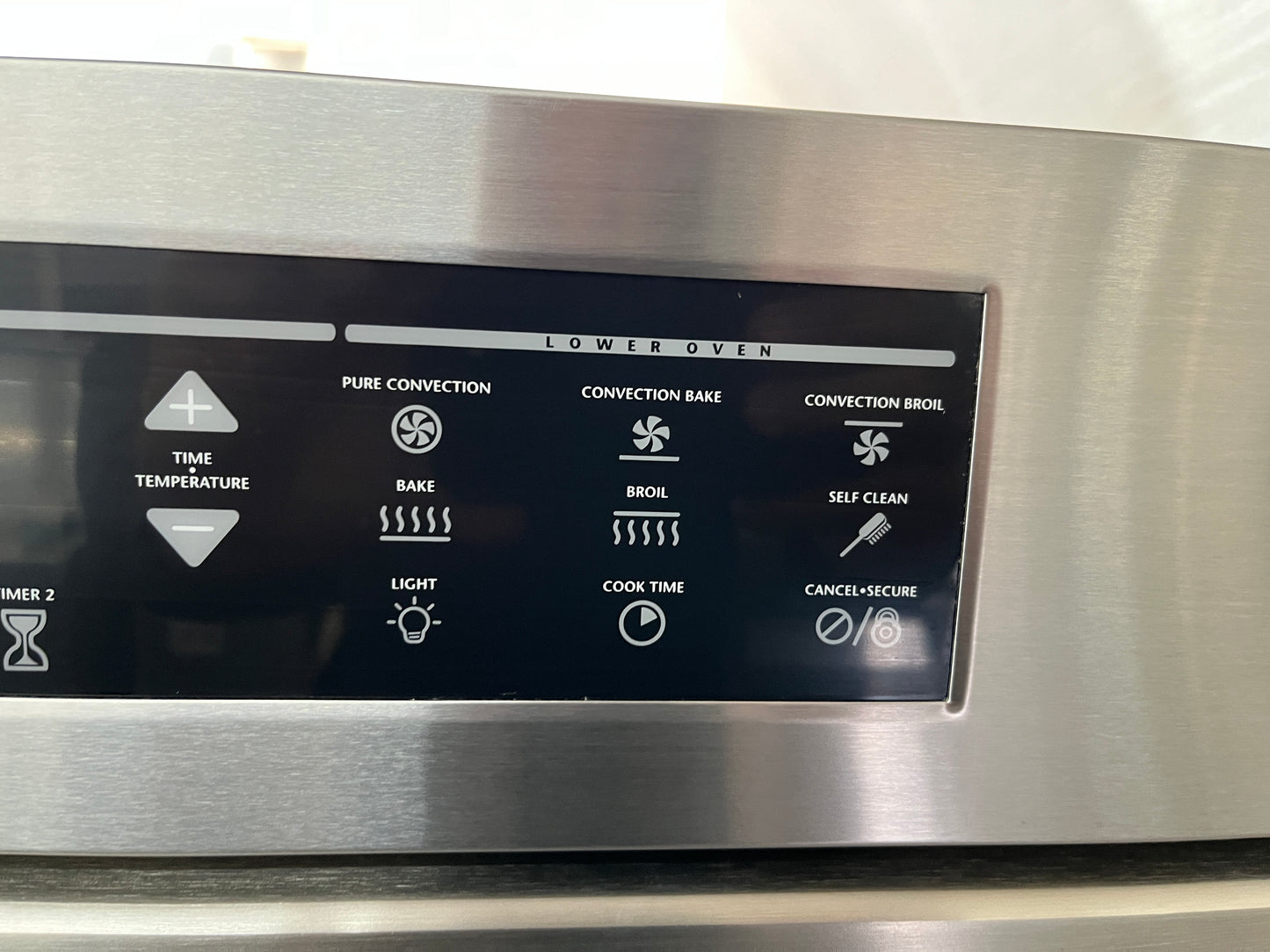 Dacor Millennia  MCD230S 30 Inch Double Electric Wall Oven 3.9 cu. ft. Self Cleaning Convection Ovens, Safety Lockout and Delay Timed Cooking: Stainless Steel , 369386