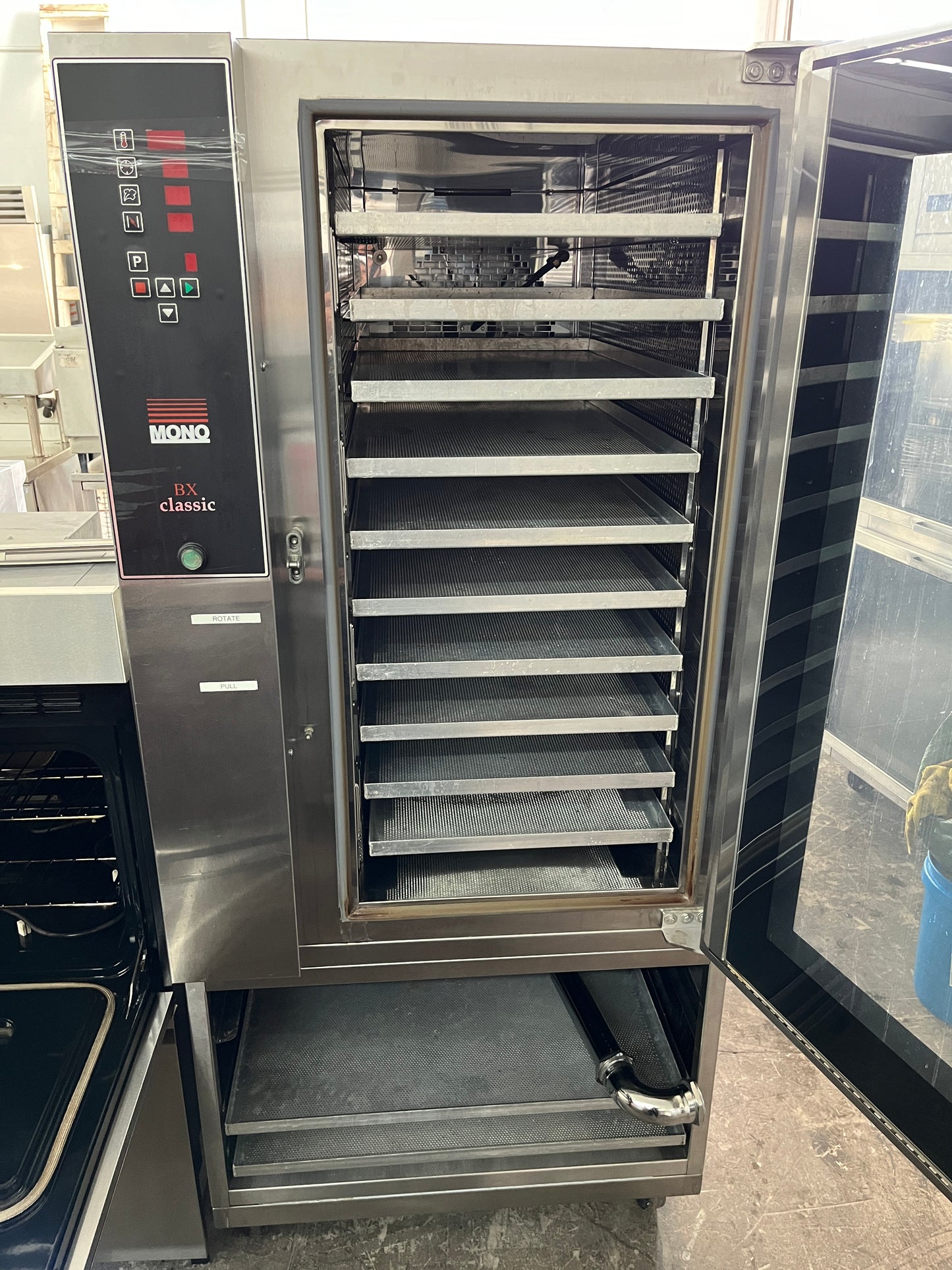 FG150C Mono Equipment BX Classic Commercial Steam Convection Oven, EcoTouch Control, Stainless Steel , 369389