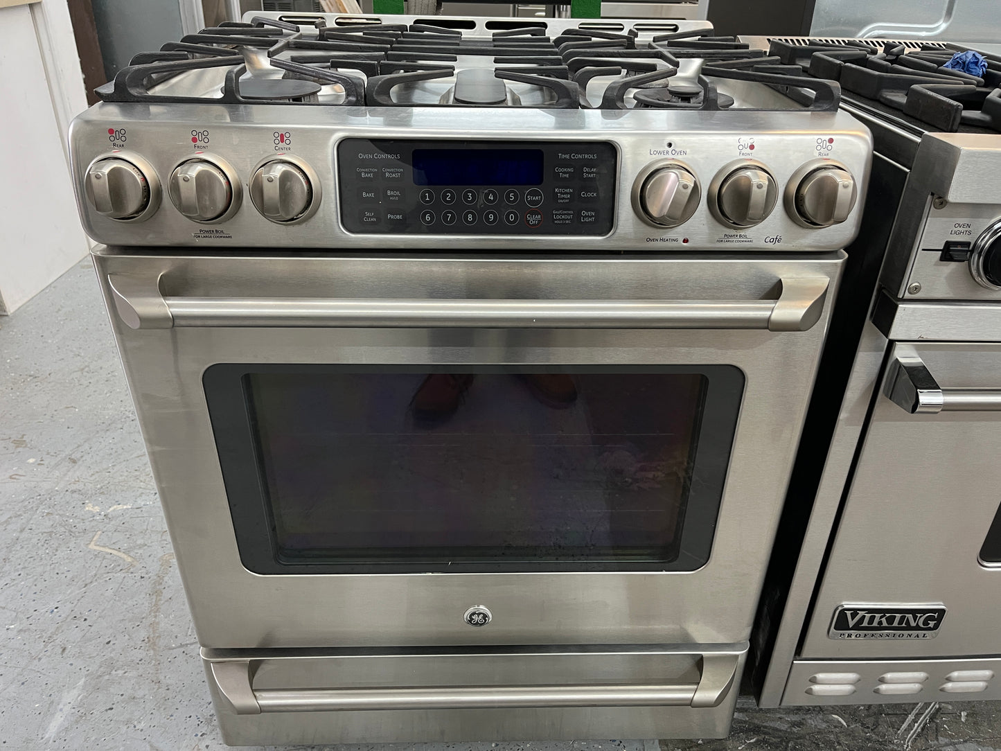 GE Profile Built-In / Counter Top Microwave,PEB7227ANDD,Trim Kit Included,Sensor Cook,Instant on Controls,Extra Large Turntable,Control Lookout,Wight Time Defrost,Kitchen Timer,Gray 369076