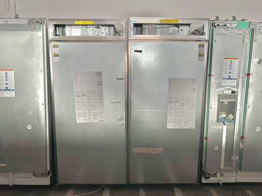 72 Inch Subzero BI36FO BI36RO Refrigerator and Freezer Column, Built in Panel Ready New Open Box , 369447