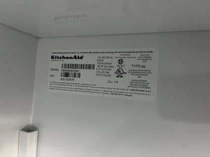 KitchenAid 42 Inch KBSN602ESS  Built In Side by Side Refrigerator in Stainless Steel, 369257