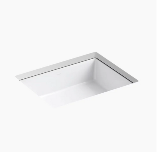 Verticyl 19-3/4" rectangular undermount bathroom sink K-2882-0 , 369411
