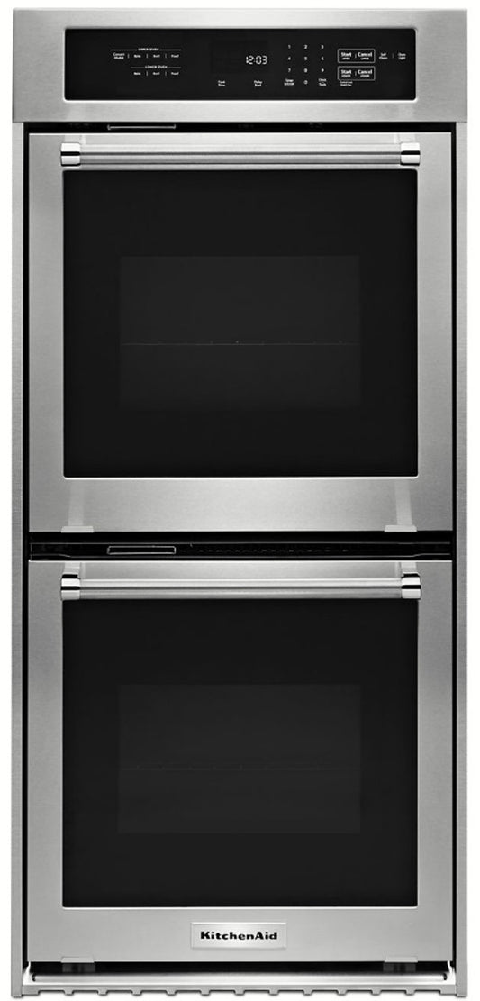 KODC304ESS 24 Inch Kitchenaid Electric Double Wall Oven True Convection in Stainless Steel , 369310