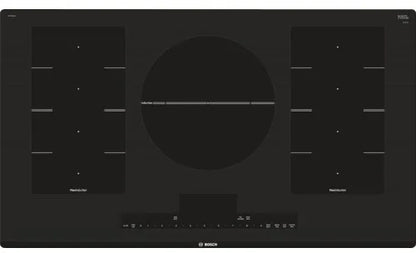 Bosch Benchmark Series  NITP668UC 36 Inch Induction Cooktop with FlexInduction, PowerMove, SpeedBoost, Dual-Ring Element, 5 Heating Elements, PotSense, PreciseSelect, ChildLock, Keep Warm and SafeStart: Frameless  369501