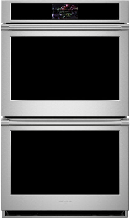 GE Monogram  ZTD90DPSNSS 30 Inch Double Convection Smart Electric Wall Oven 10 Cu. Ft. Total Capacity, True European Convection, Self-Clean, Steam Clean Option, Sabbath, Proof Mode, Warm Mode, UL, Stainless Steel, 369236